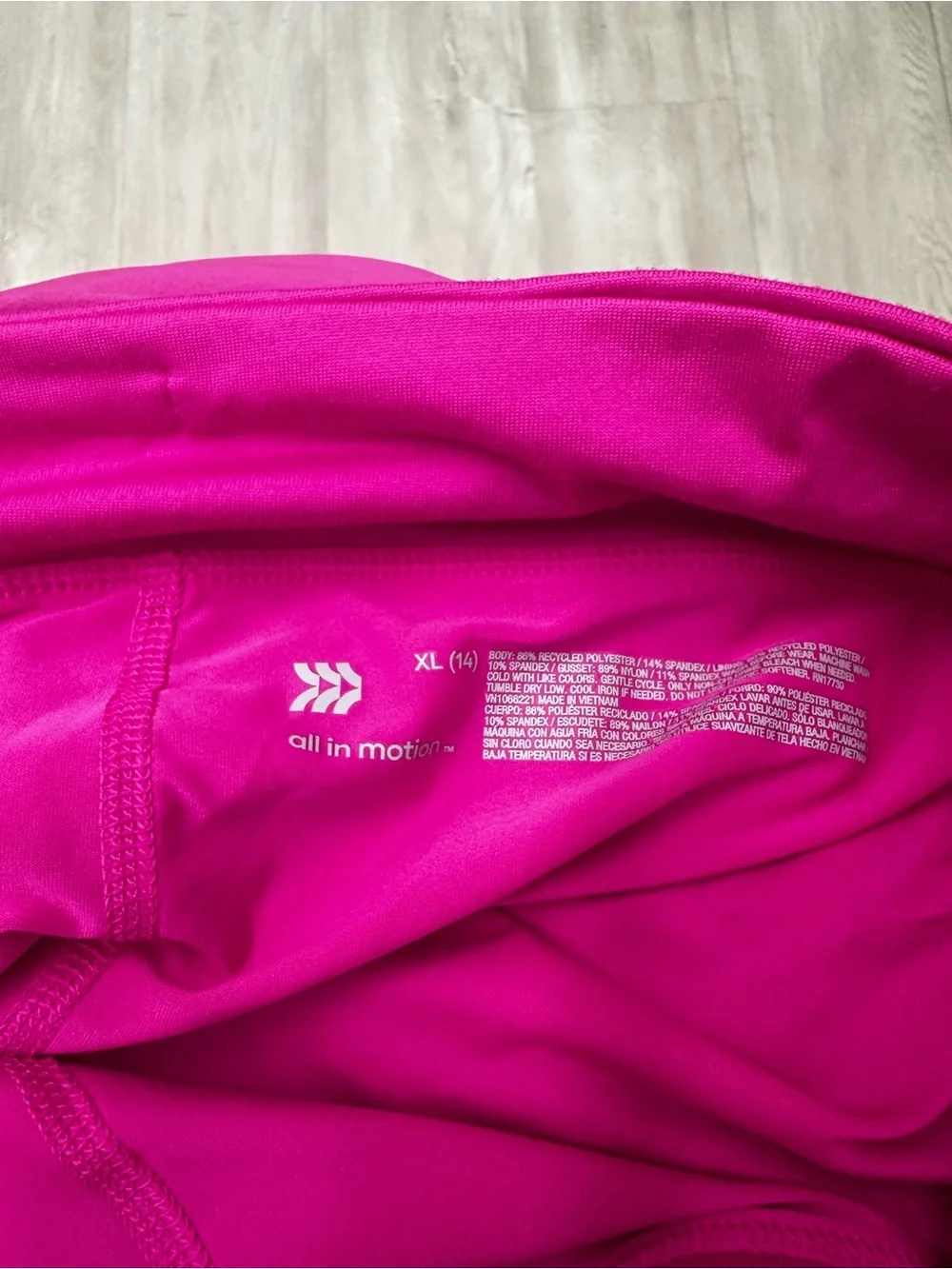 all in motion Girls' Magenta Active Skort
